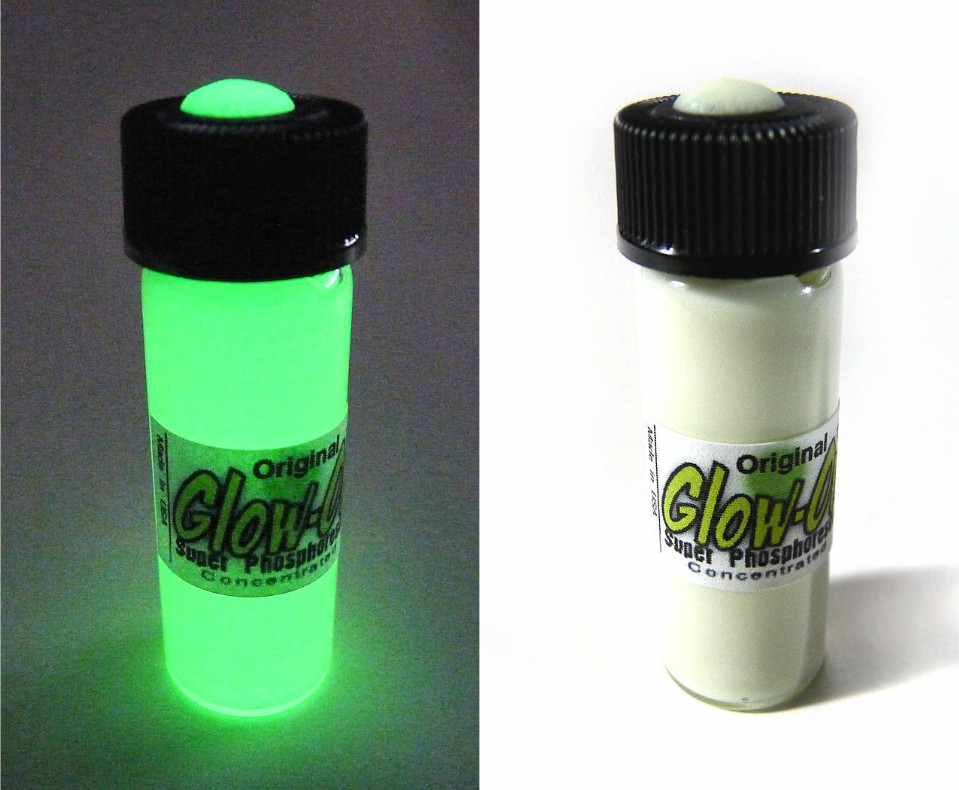 Glow-On ORIGINAL Glow Paint For Gun Sights, Fishing Lures, 4.6 ml Vial, Bright