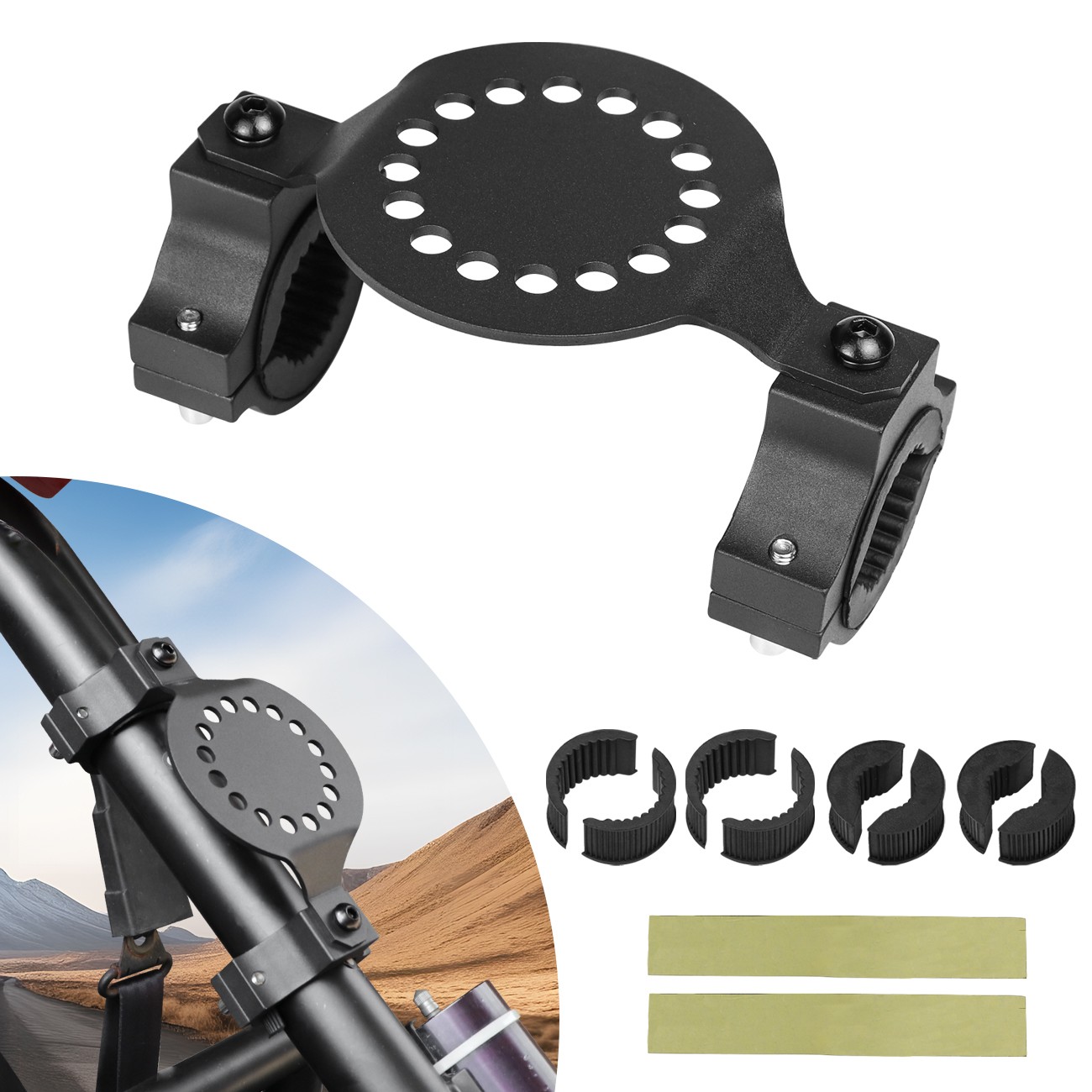 For Can Am Polaris RZR Pioneer Yamaha UTV ATV Gas Can Mount Oil Mounting Holder