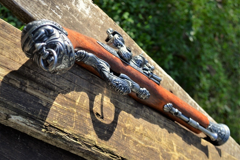 18th Century English Flintlock Blunderbuss - Pirate - Non-Firing Denix Replica