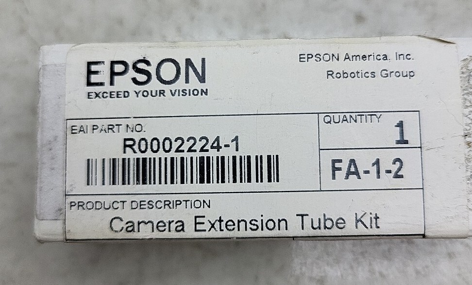 Epson VM100 C Mount TV Lens Extension Tube Set 40mm