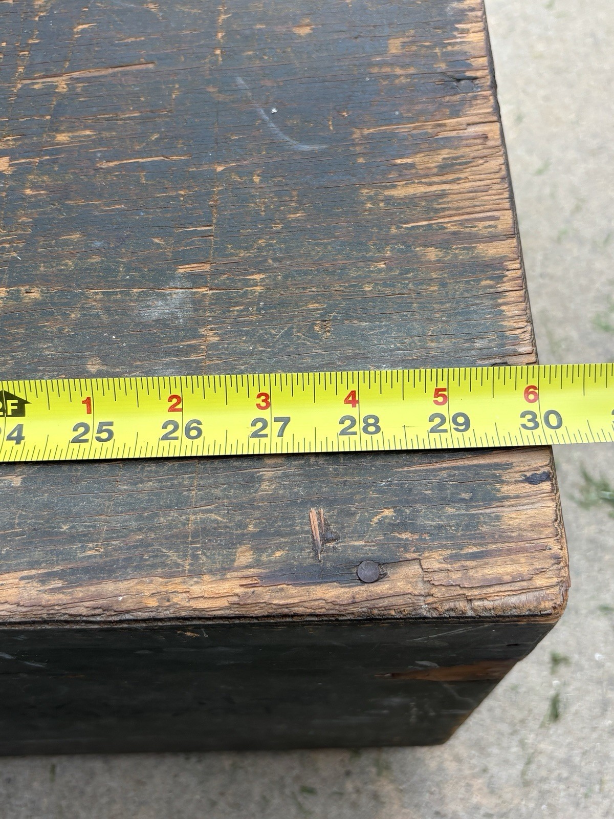 WWII USMC Military Transit Chest - MCAS Mojave California Markings - Rare 1940s