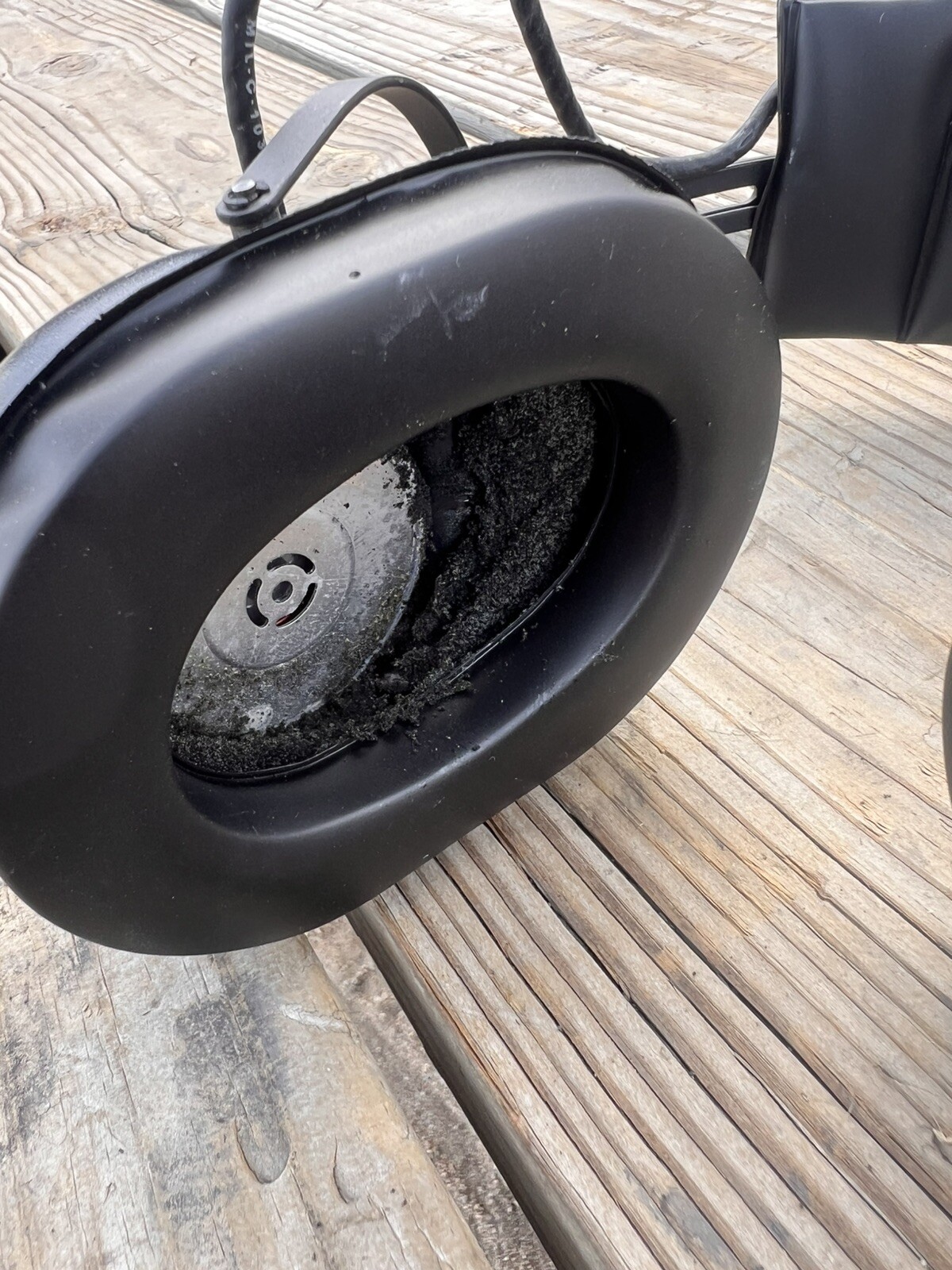 VINTAGE NOS ASTRCOM MILITARY HEADSET H-161F/GR PILOTS GEAR