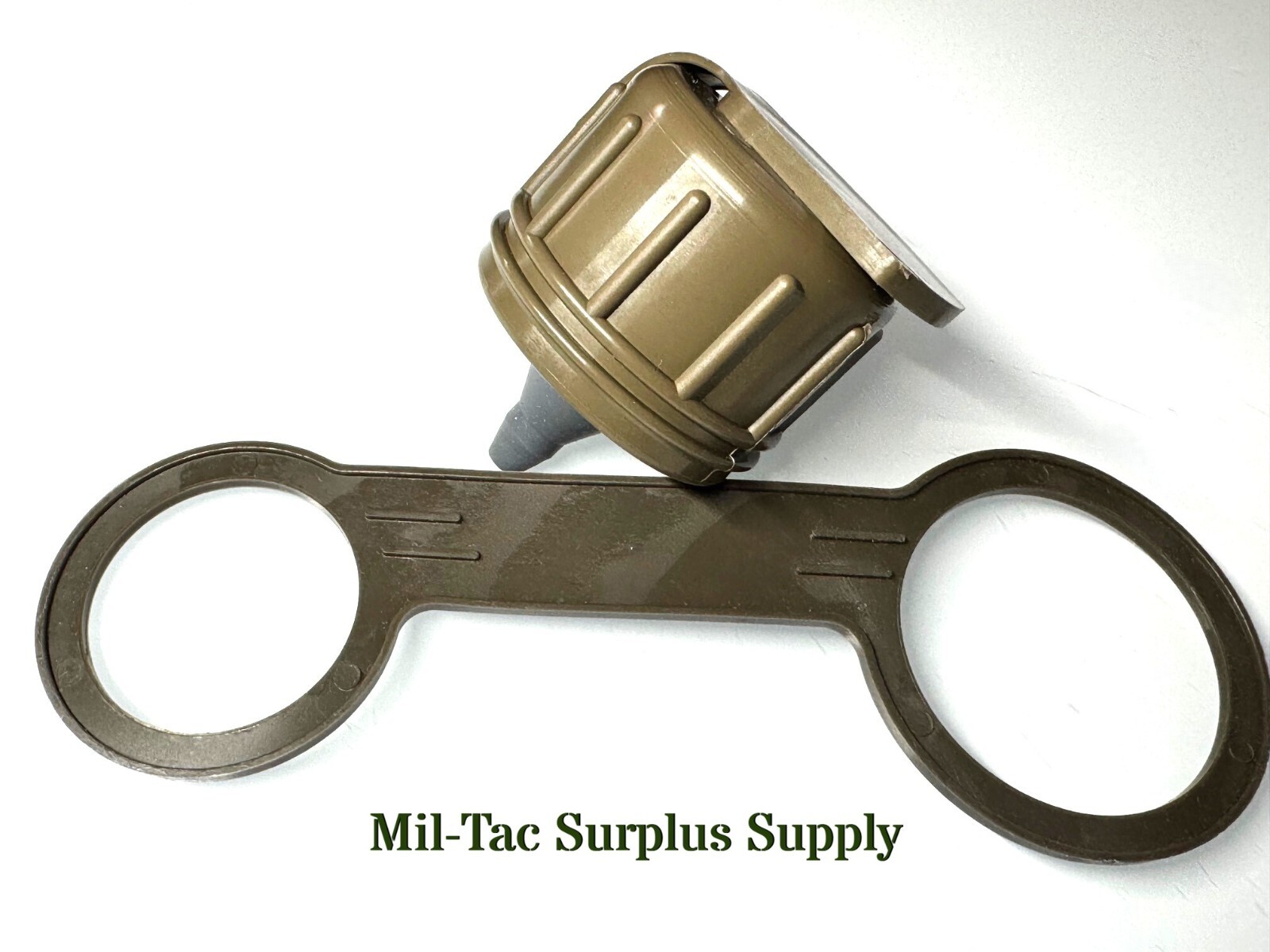 NEW Military M1 NBC CANTEEN DRINKING CAPS - OLIVE DRAB - FACTORY SEALED