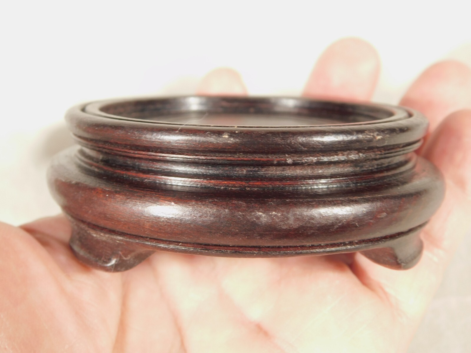 Display Stand Solid Wood Decorative Design Small Size