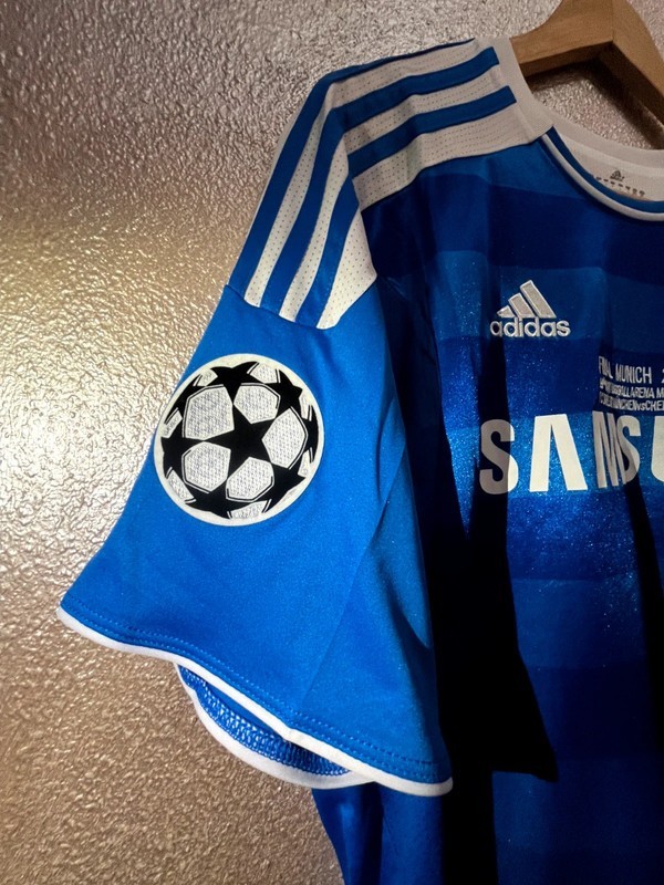 Chelsea 2012 Champions League Final Shirt — Lampard & Drogba | Historic Victory