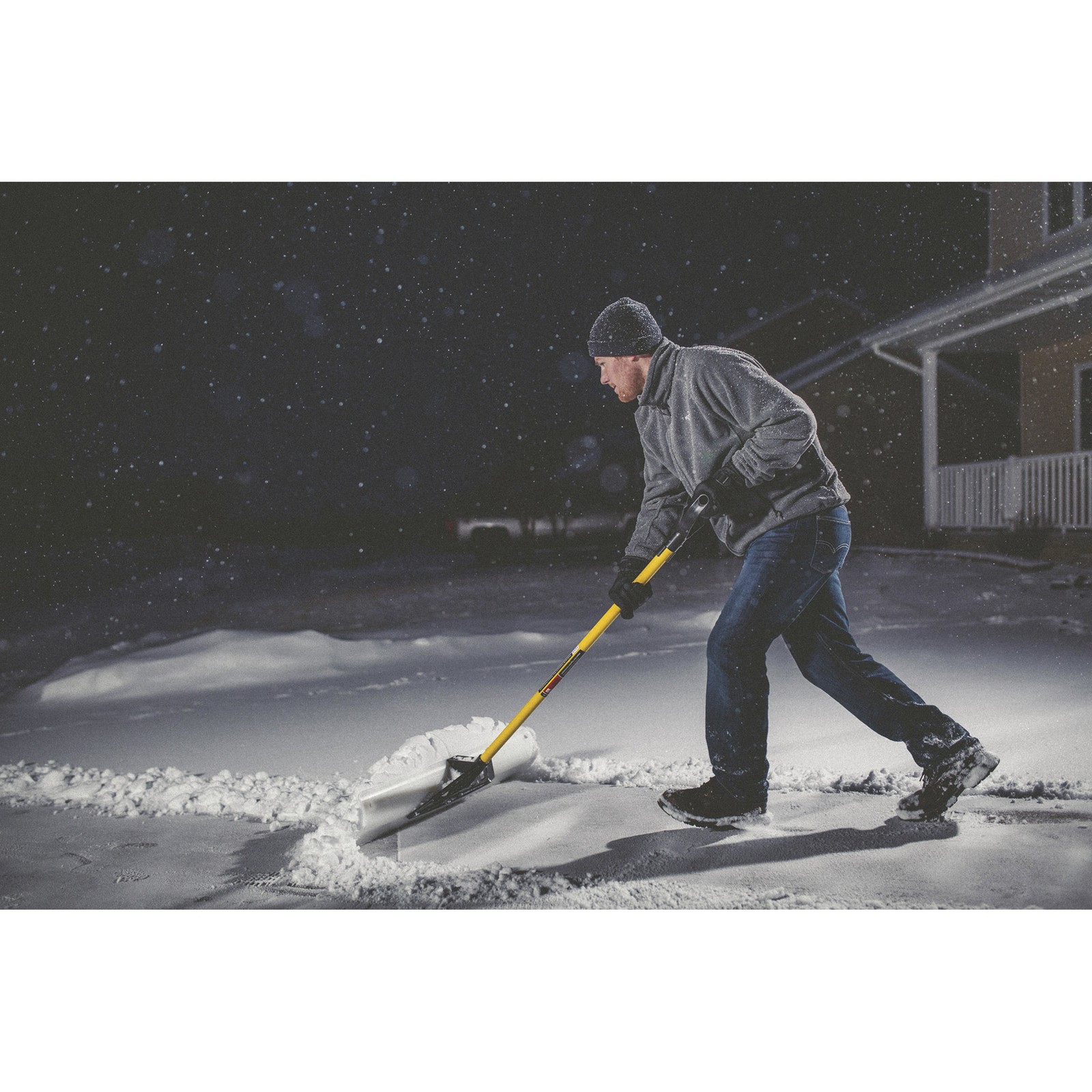 The SnowPlow Original Snow Pusher, 36in.W, Model# 50536