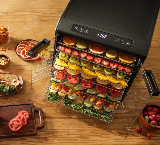 BRAND NEW Excalibur Electric Food Dehydrator 10-Tray / Model: DH10SSC13 FAST SHP