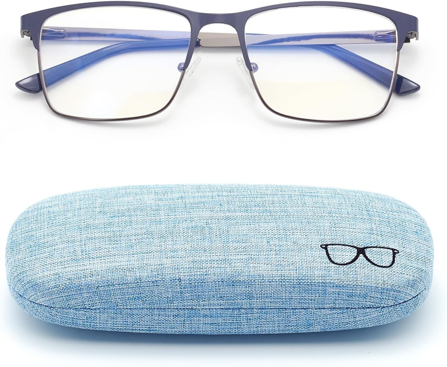 Clarity Blue Glasses, Automatic Adjustment Reading Eye Strain from Screen Compu