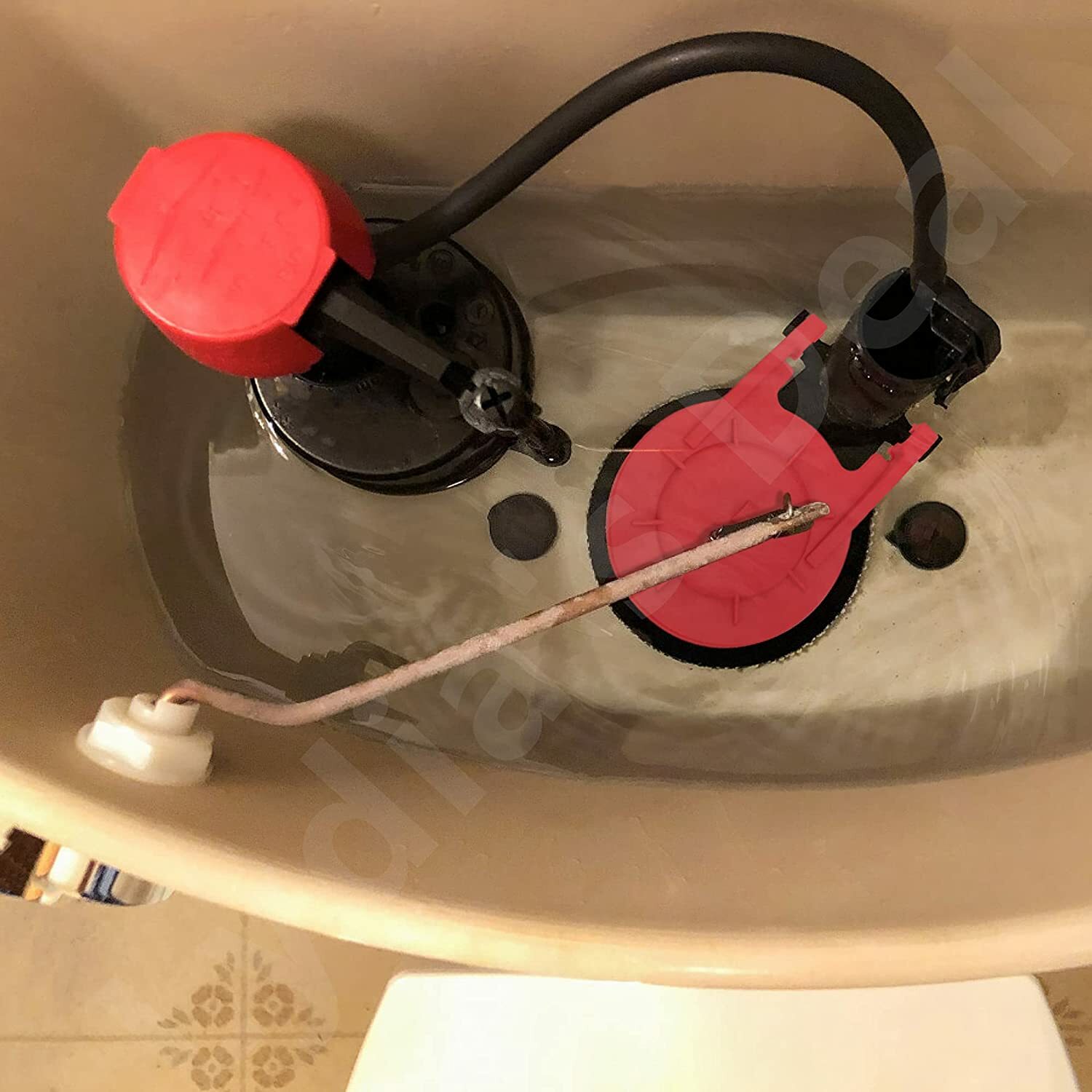 2 Pcs Toilet Flapper Ultra High Performance Universal Flapper 3-In Flush Valves