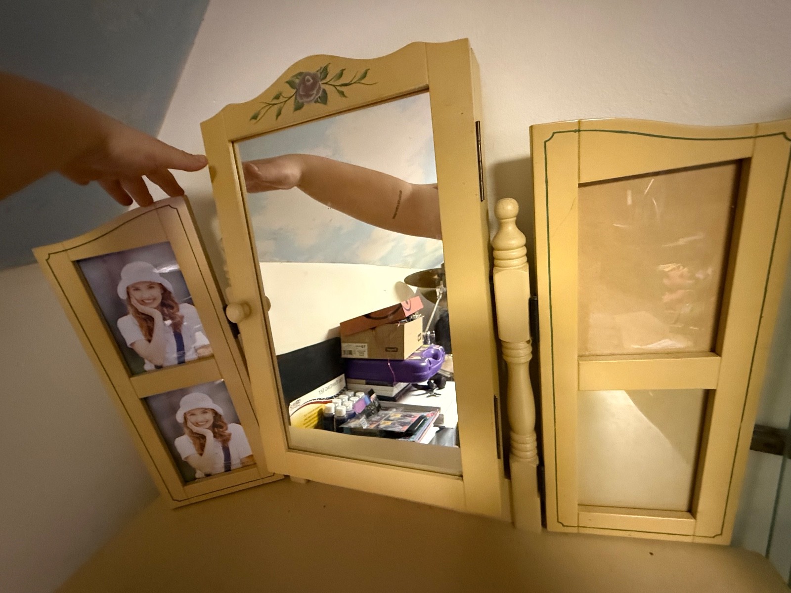 vintage vanity mirror