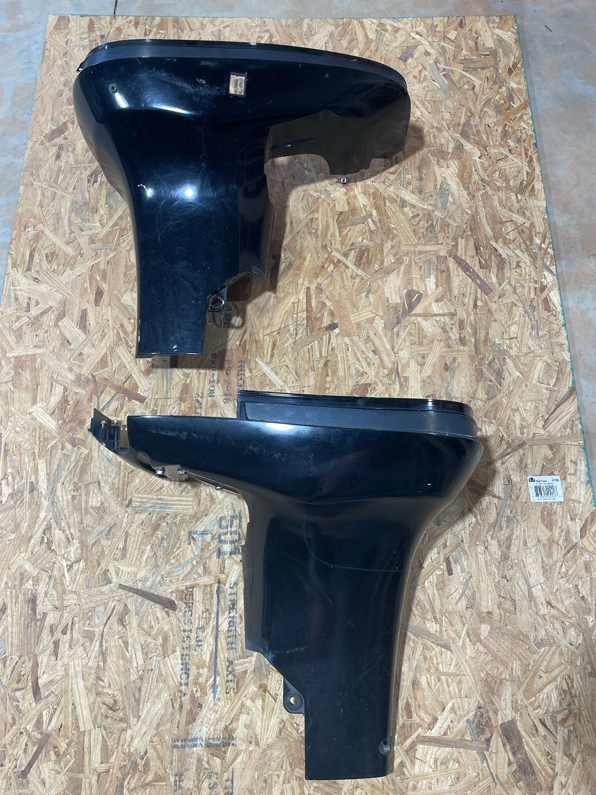 Mercury Lower Side Bottom Cowl Cowling Chap Set 75 90 115 HP 1.5L Optimax