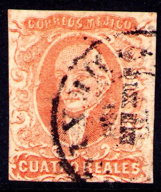 ez17 #4 4R Mexico Sz 823 CDS '61  est $70-110 Fine  w/ Price Drop From $64.50