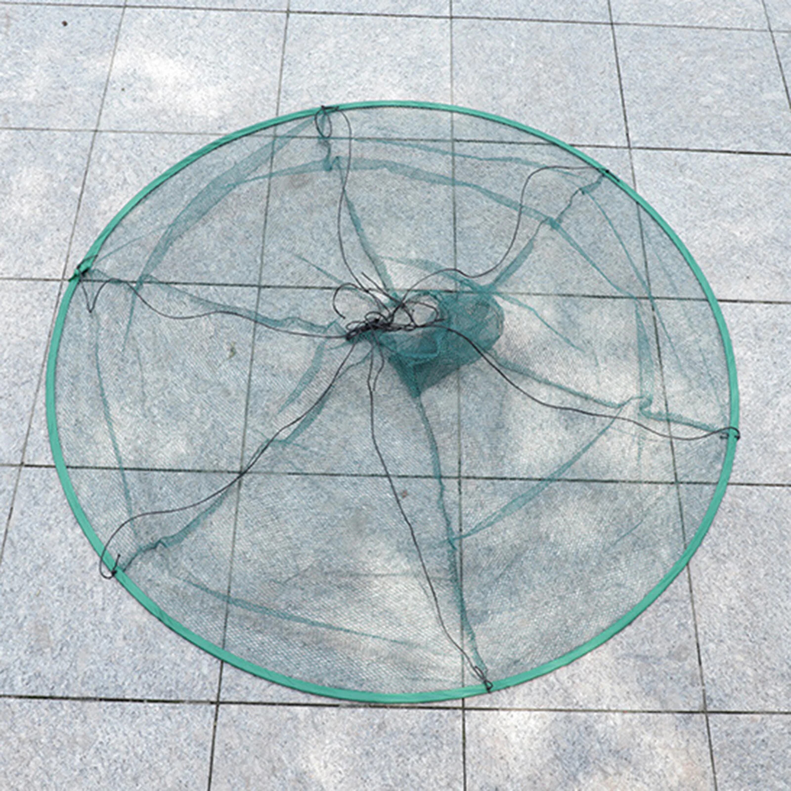 Foldable Fishing Bait Trap Crab Net Crawdad Shrimp Cast Dip Cage Fish Minnow New