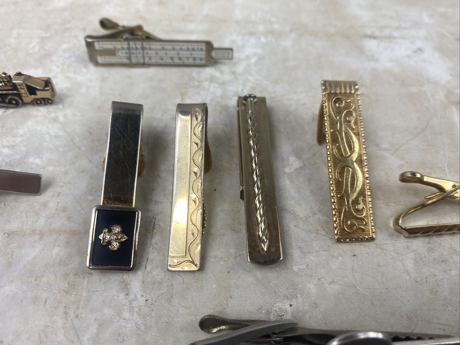 VTG Tie Clip Pin Lot