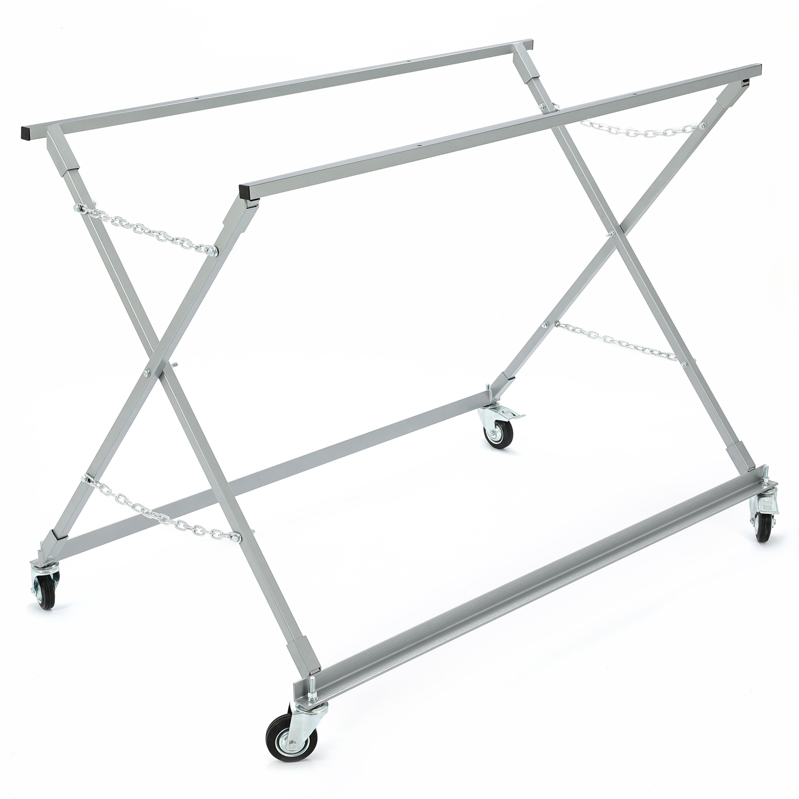 Folding Truck Bed Roller Dolly Pickup Fold Truck Bed Cart w/Caster Wheels 1000lb