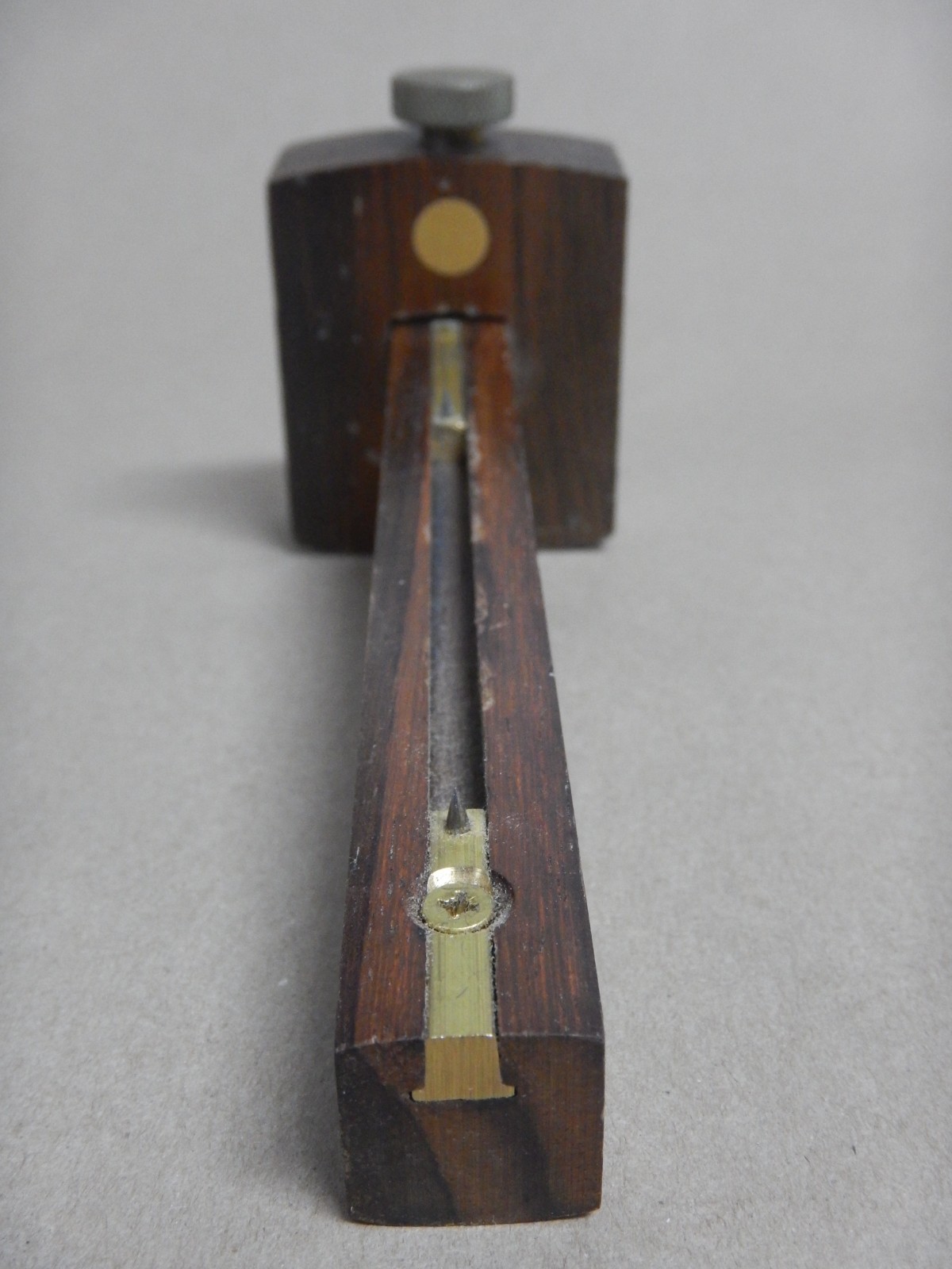 Crown Tool Sheffield England wood & brass marking gauge