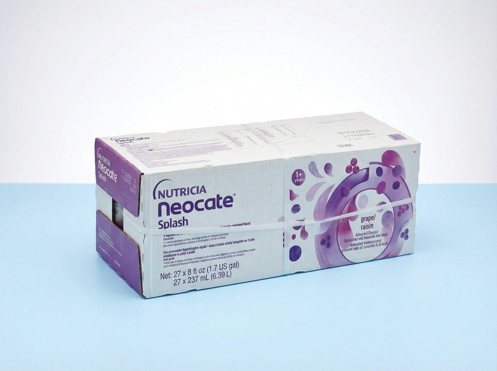 Neocate Splash drink grape one case of 27 Calories supplement new, Exp- Oct 2026