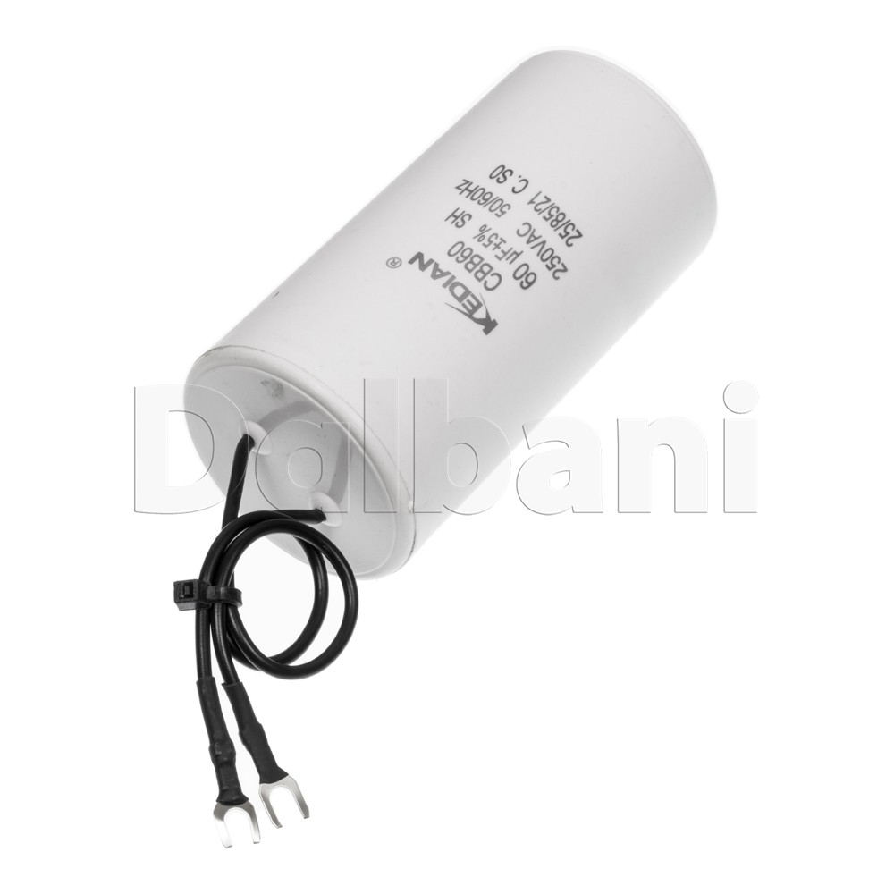 New 60UF 250VAC Wire Motor Run Capacitor CBB60 HVAC 25/85/21 60MFD 40X90