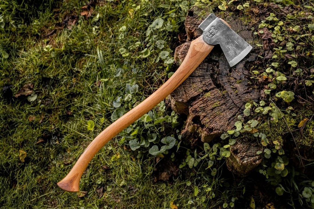 Liam Hoffman Blacksmithing - 3lb Camp Axe - Brand New - Never Used