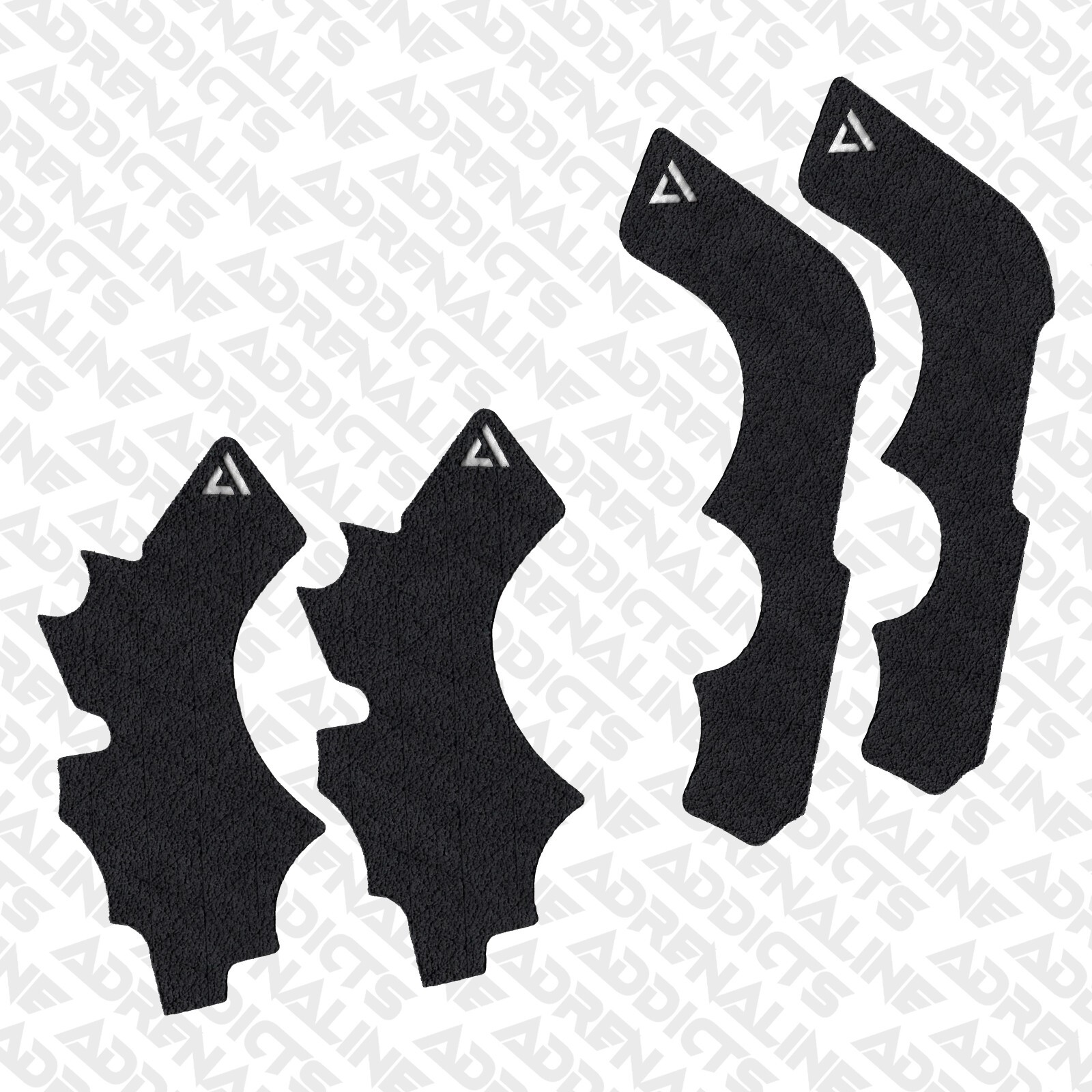 01 - 2025 Kawasaki KX85 KX100 KX112 Rubberized Grip Tape Frame Guard (2 Pairs)