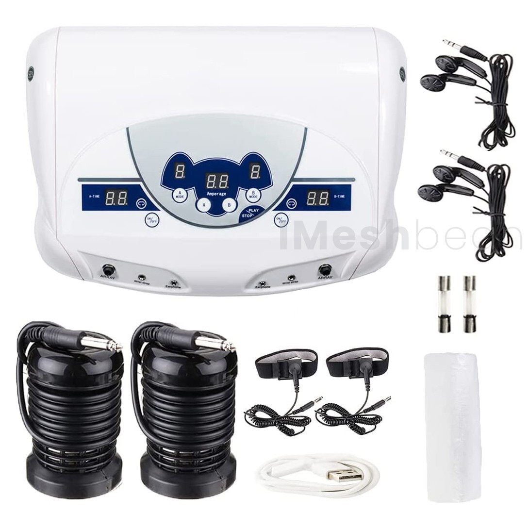 New Dual Ionic Foot Detox Machine Foot Bath Chi SPA Array Health Care US