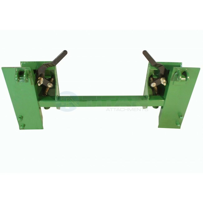 Titan Attachments Quick Tach Adapter Fits John Deere Tractors to Convert SSQA