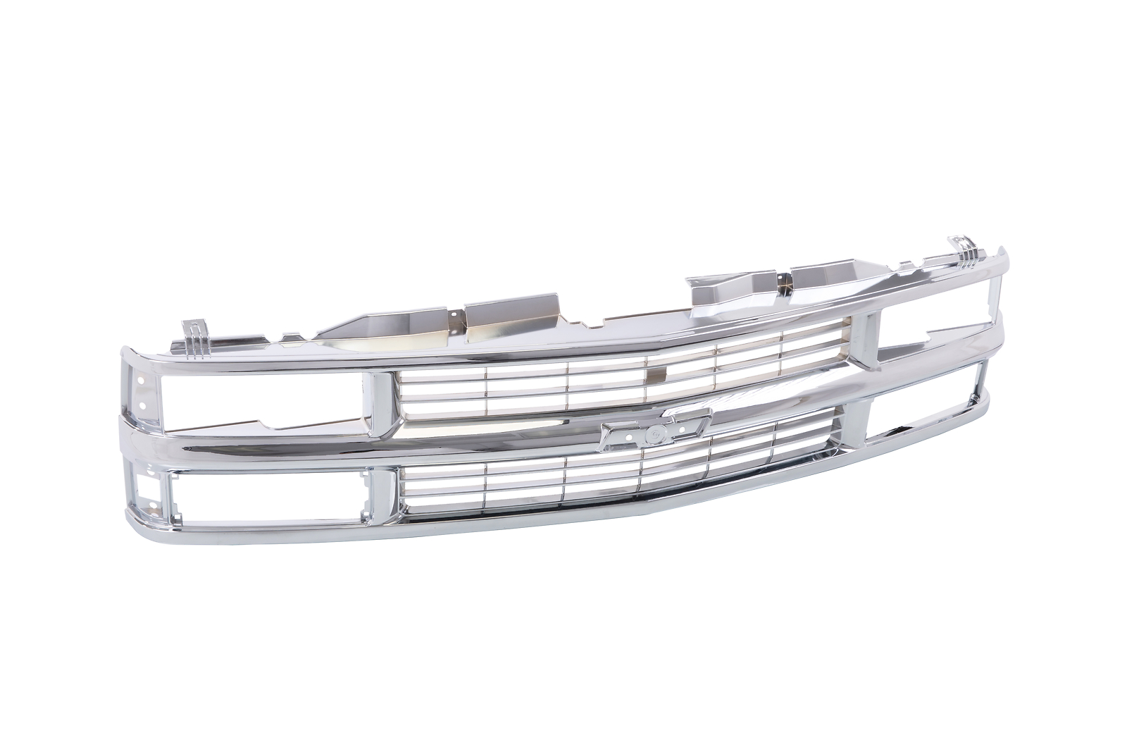 Chrome Grille w/Chromed Insert For 94-99 Chevy C/K Pickup Suburban Tahoe Blazer
