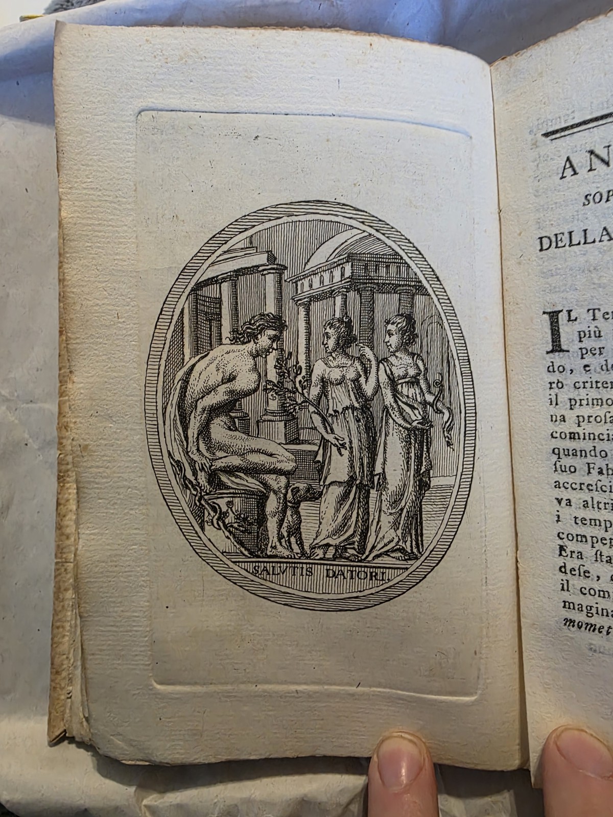 “The Theory of Fire” 1774 Rare Alchemy Florentine Text