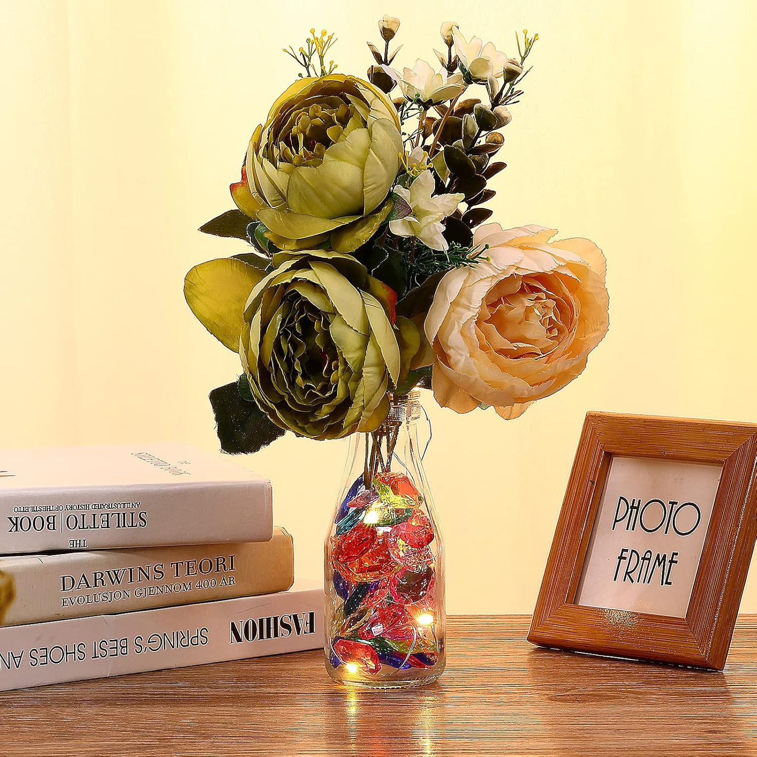 100 Pieces Toy Gems, Gemstones for Pirate Treasure Jewels Fake Acrylic Gems Mult