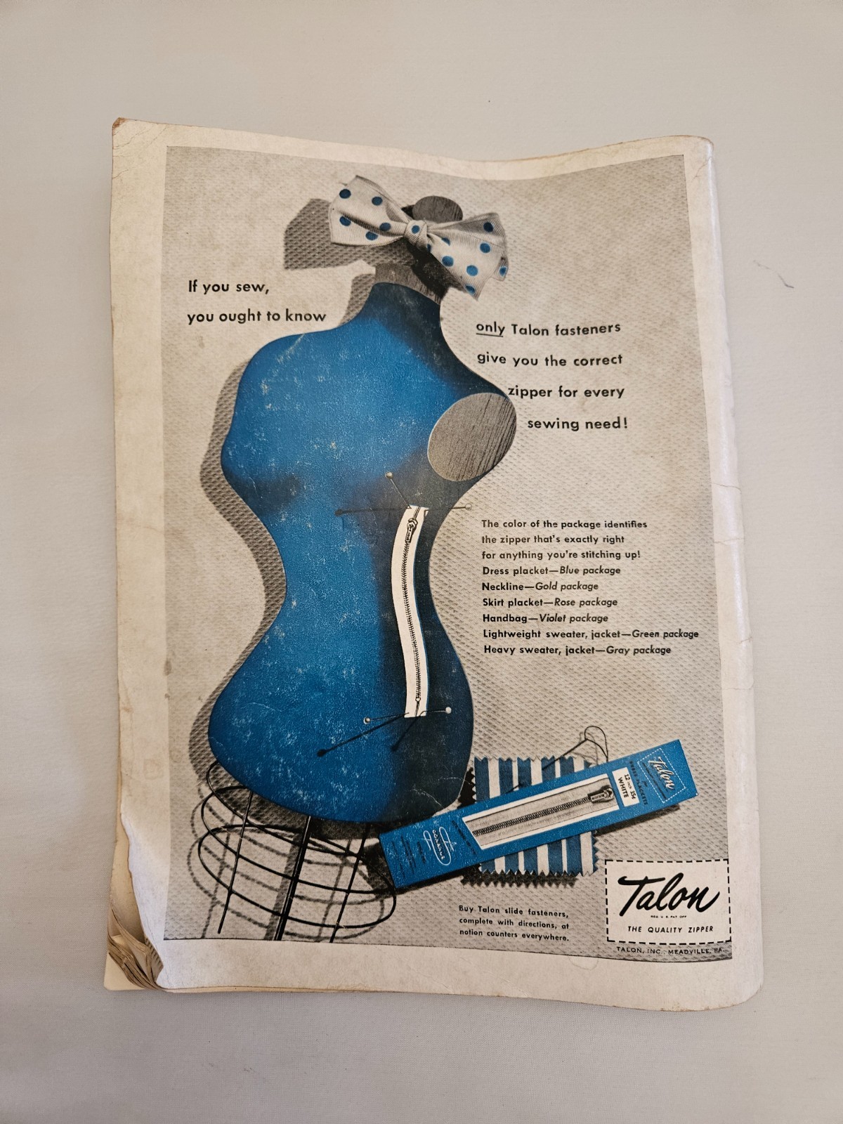 McCall's Sewing Book Guide to Easy Dressmaking Vintage Book 1953