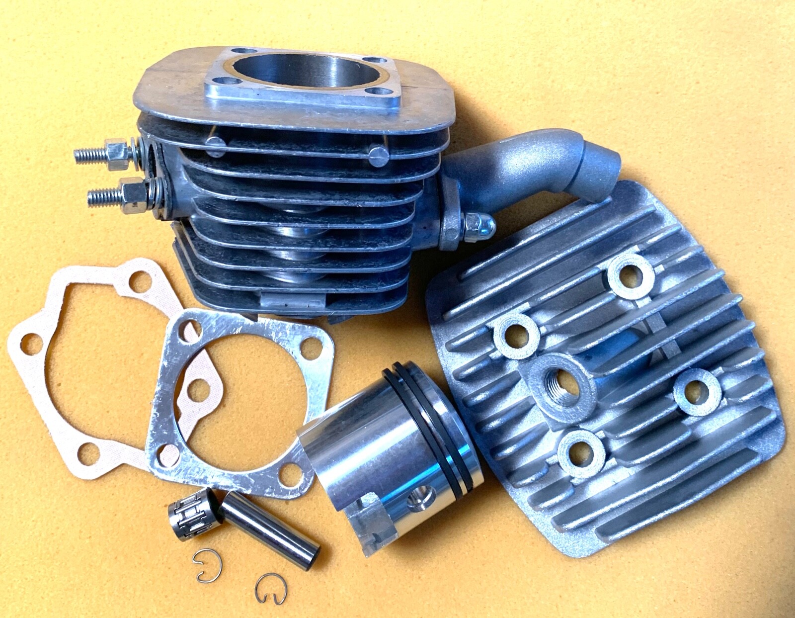 G5 steel sleeve 80cc Top End High Hole piston 2-stroke Gas Motor Bike Engine