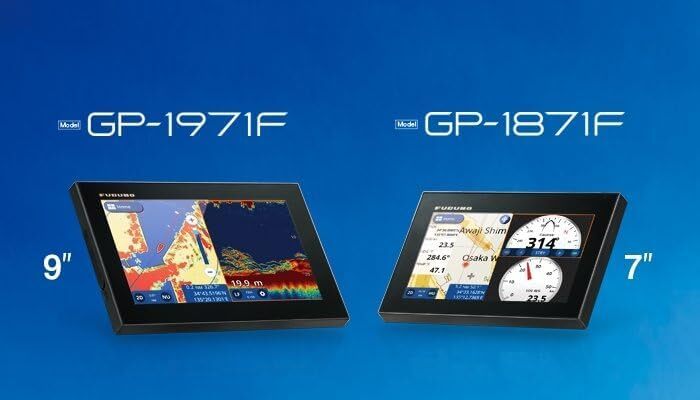 Furuno GP1971F 9" Color GPS Chartplotter 50/200 kHz 600W 1kW CHIRP Fishfinder