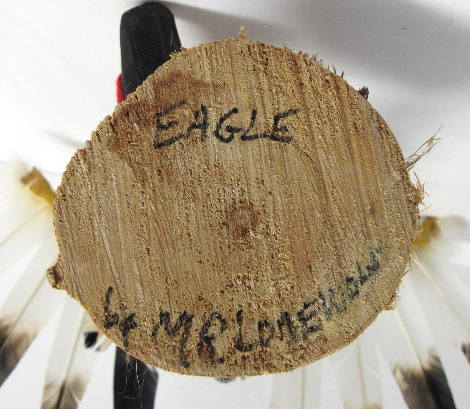 Authentic Vintage Native American "Eagle Dancer" Kachina Doll - Signed - VGUC