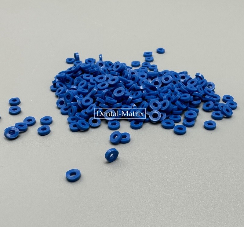 1000pcs Dental Ortho Non-latex Separators Spacers Elastic Elastic Ties Gap Bands