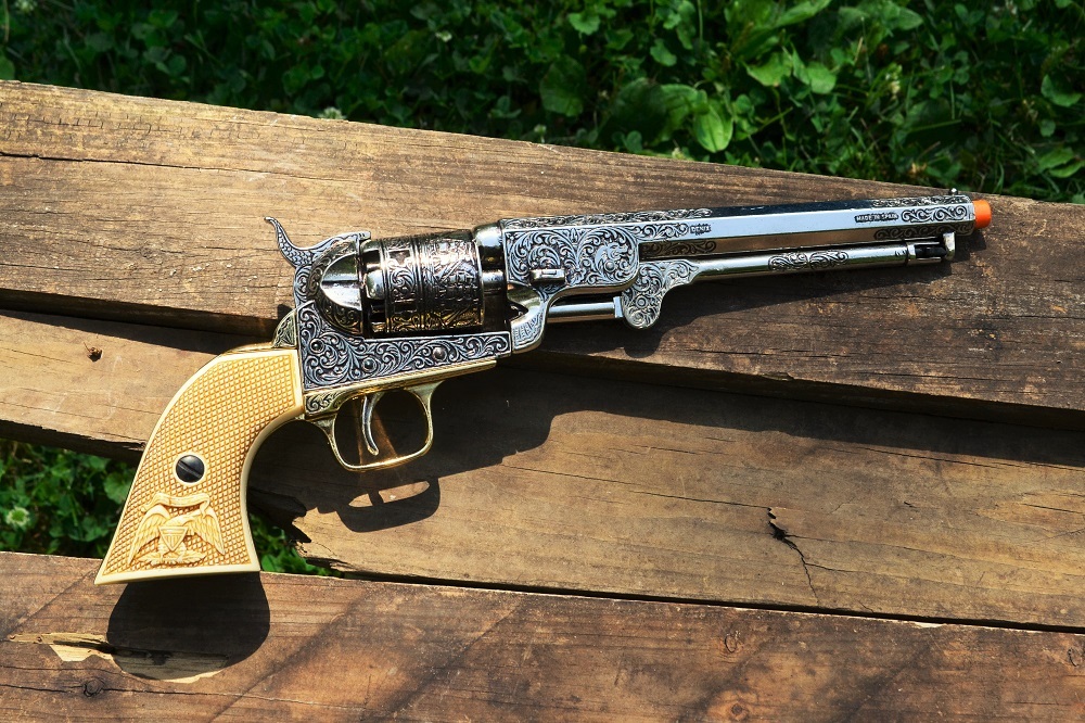 Colt M1851 Navy Revolver Pistol - Civil War - 1851 - Wild West - Denix Replica