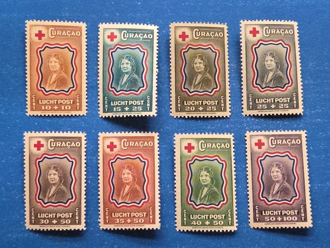 Netherlands Antilles Stamps, Scott CB13-CB20 Complete Set MNH