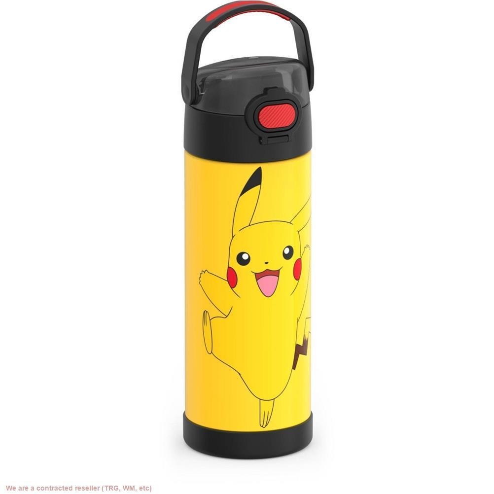 Thermos Kids' 16oz FUNtainer Stainless Steel Water Bottle - Pokemon