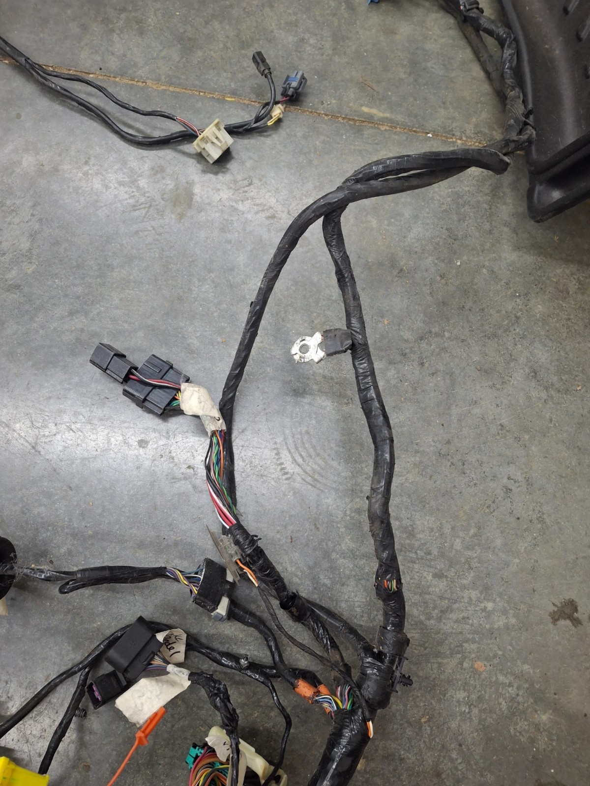 05-13 2005 Corvette C6 Complete Interior Master Wiring Harness 10388038