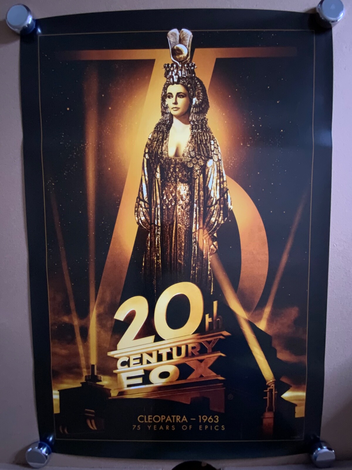 20th Century Fox 75th Anniversary Movie Poster Set includes 8 Posters 40x27