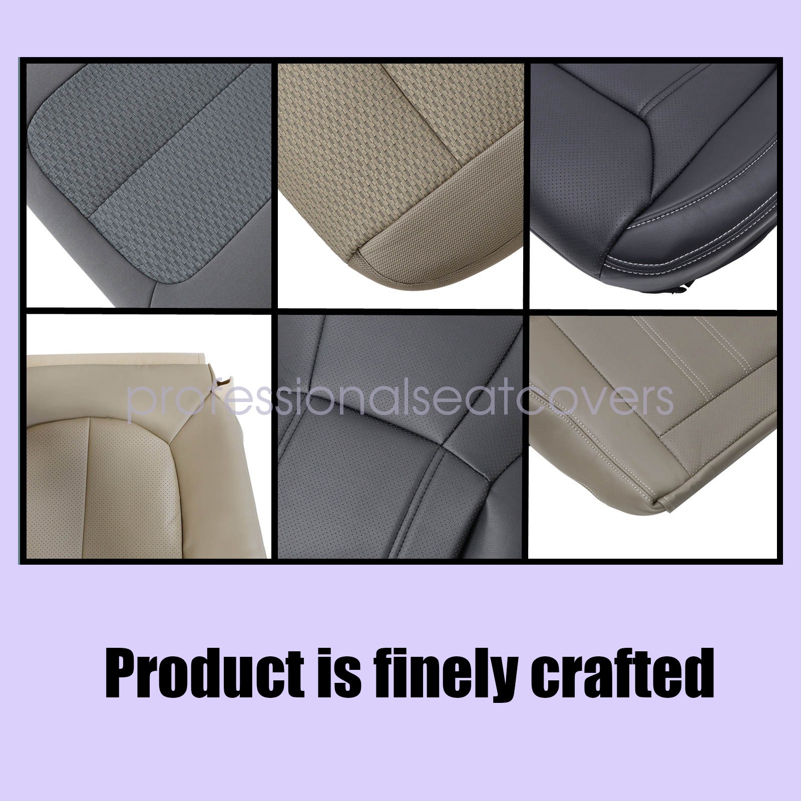 Fits 2013-2018 Dodge Ram 1500 2500 Driver Bottom Seat Cover With Foam Cushion