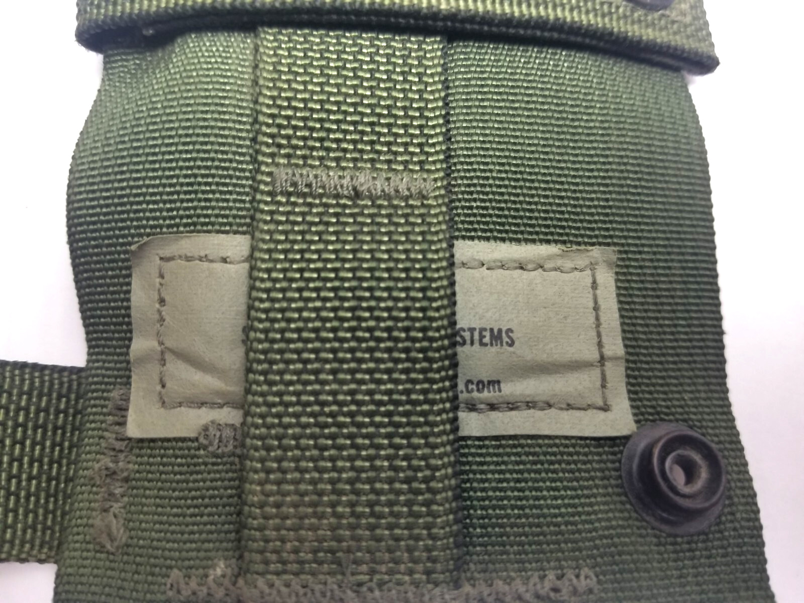 K BAR KABAR MOLLE PALS Knife Adapter Army GREEN USGI US Military Issue - USED