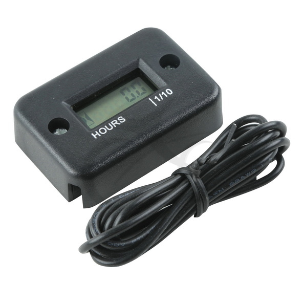 Waterproof Hour Meter for Motorcycle ATV Snowmobile Marine Boat Dirt Quad Bike