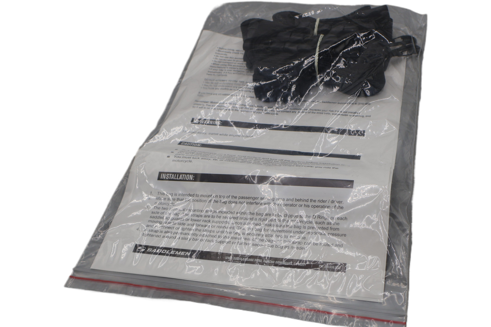 NEW SADDLEMEN TACTICAL BR2200 BACKREST BAG FITS HARLEY-DAVIDSON TOURING