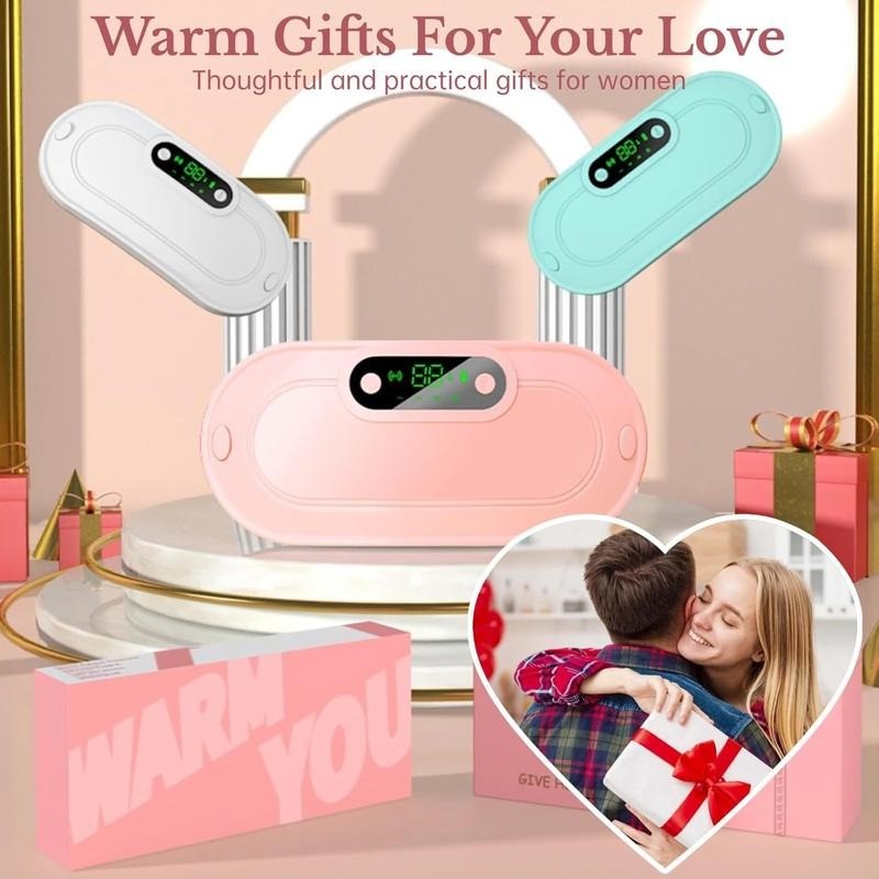 Heating Pad for Period Cramps,Portable Cordless Fast Heated Pad,Belly Wrap Belt