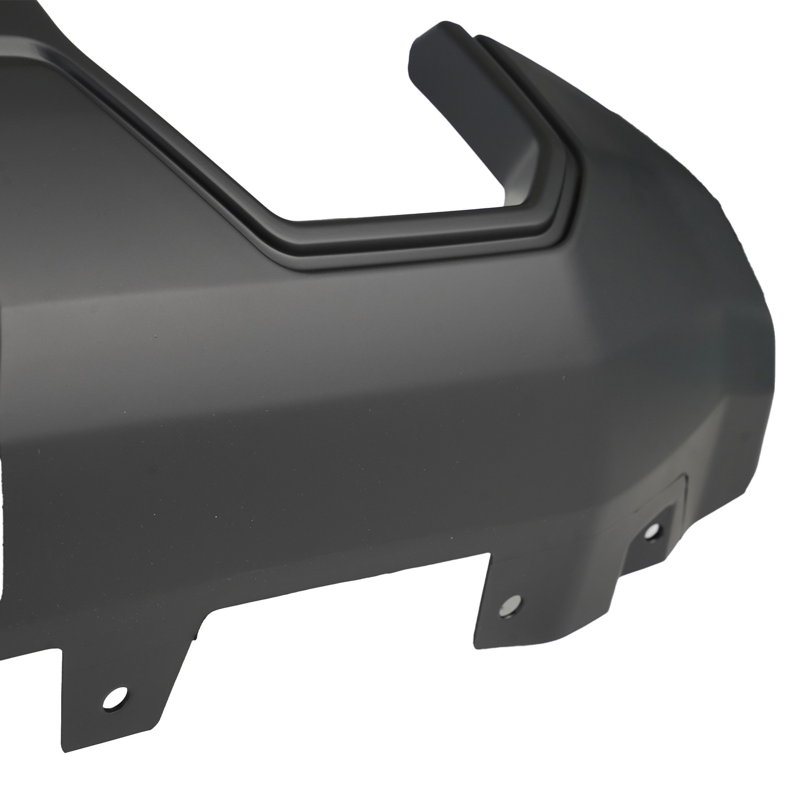 2016-2018 GMC Sierra 1500 Front Bumper Skid Plate & Deflector Molding Trim Black