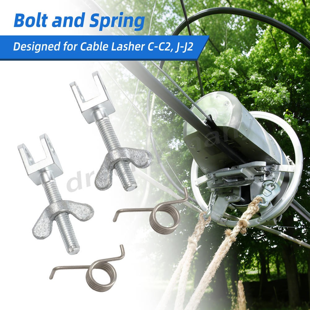 For Cable Lasher Model J & J2 & C & C2 Bolt and Spring Wire Door Stainless Steel