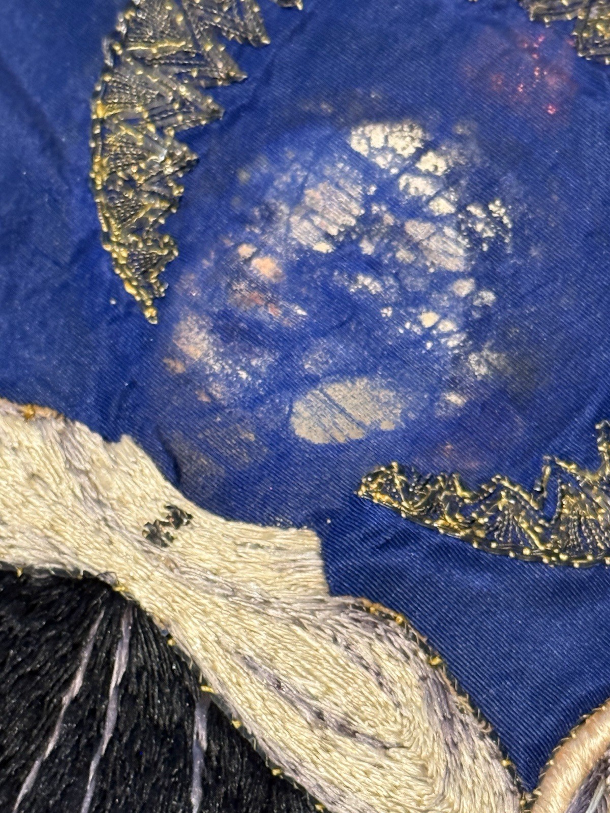 Vintage Catholic Processional Banner Dedicated To St Vincent Ferrer Banner