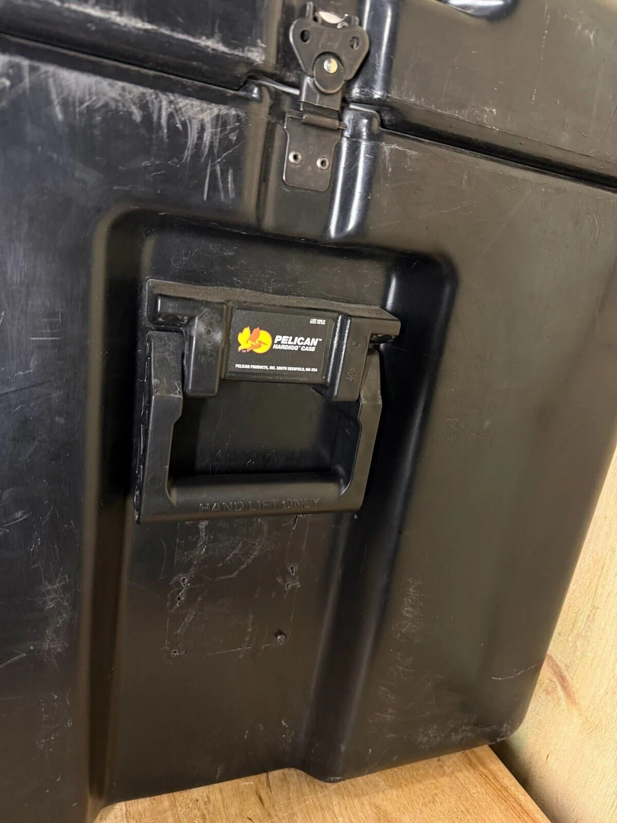 Pelican Hardigg Long Case 39"x23"x23" Black Waterproof Storage Footlocker