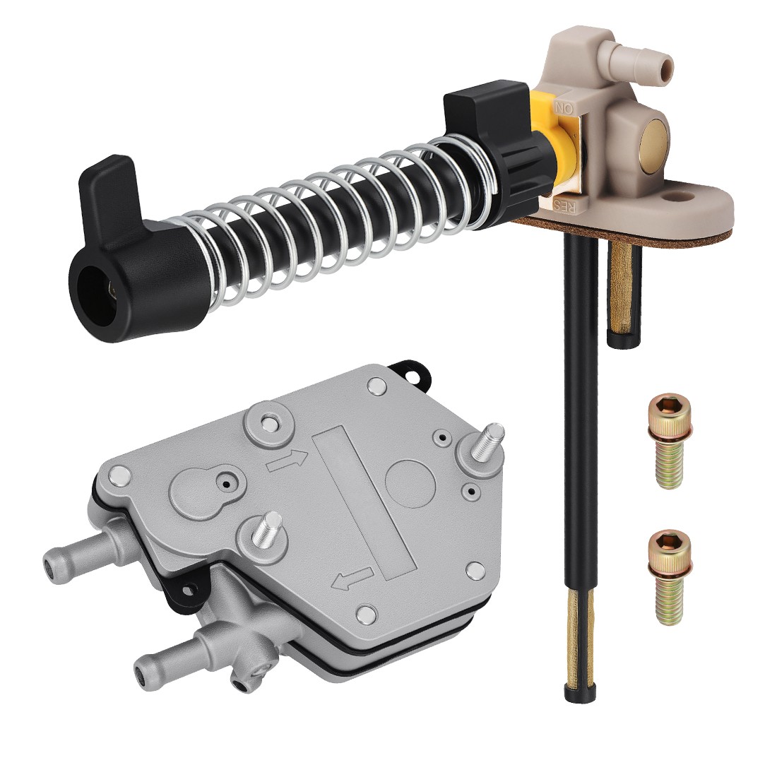 Fuel Pump & Fuel Valve Petcock For Polaris Magnum 425 95-98 Scrambler 500 97-01