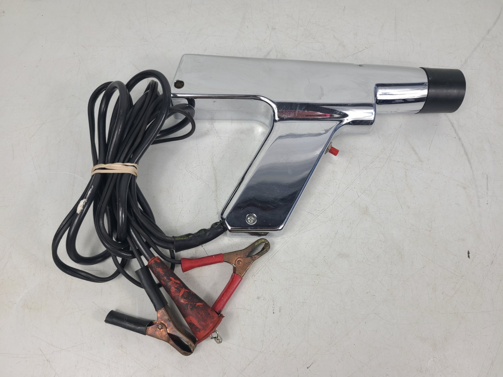 Vintage Sears & Roebuck Penske Chrome Power Auto Timing Light 244.2115 (TESTED)